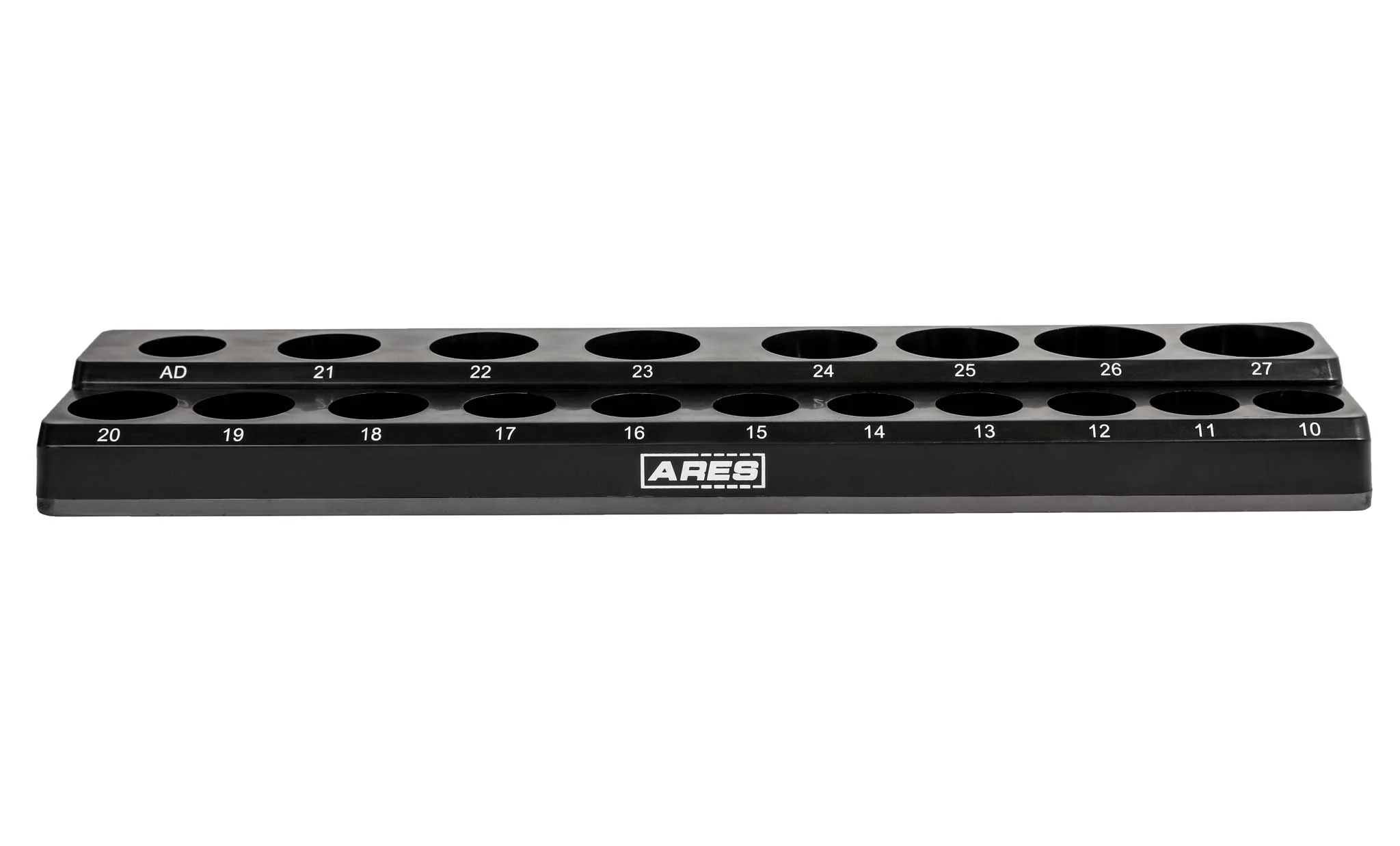 ARES 70237 - 19-Piece 1/2" Black Metric Magnetic Socket Holder - Image 6