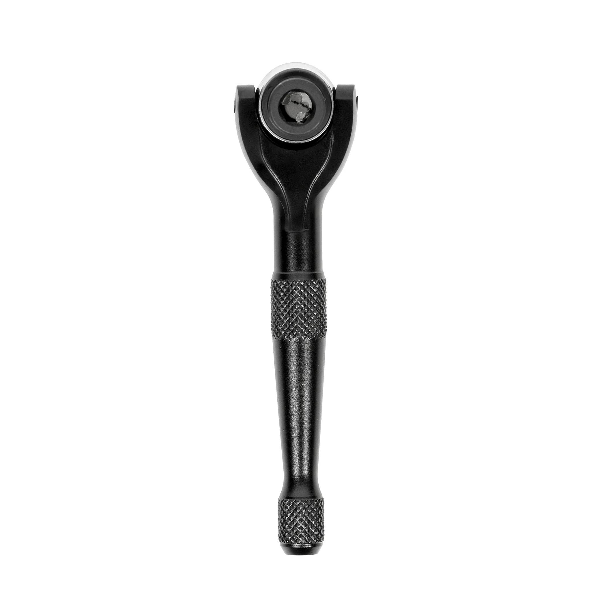 ARES 42112 - Black 1/4-Inch Drive 90-Tooth Mini Swivel Head Hex Bit Ratchet - Image 3