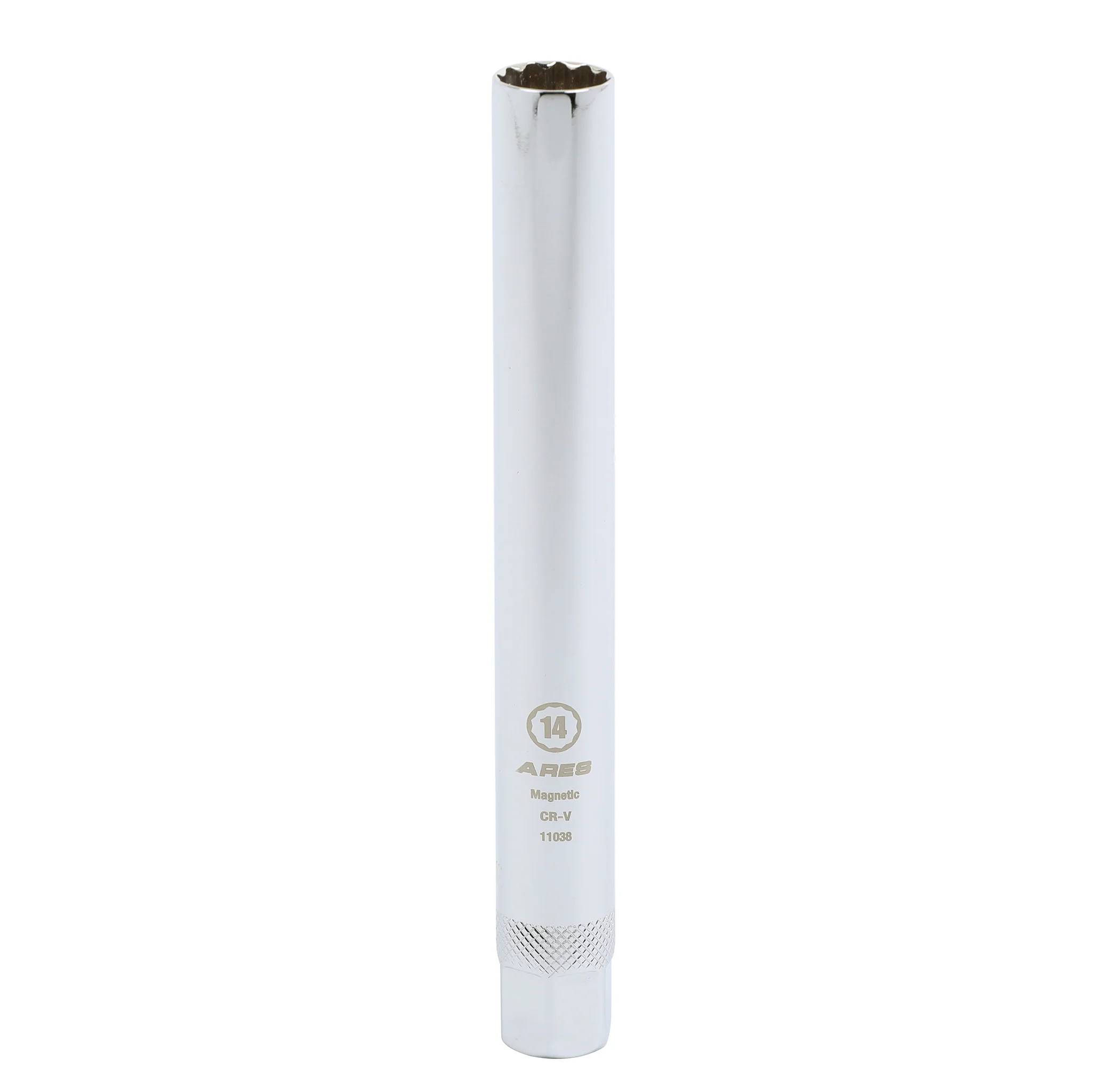 ARES 11038 - Extra Deep 14mm Thin Wall Magnetic Spark Plug Socket - Image 4