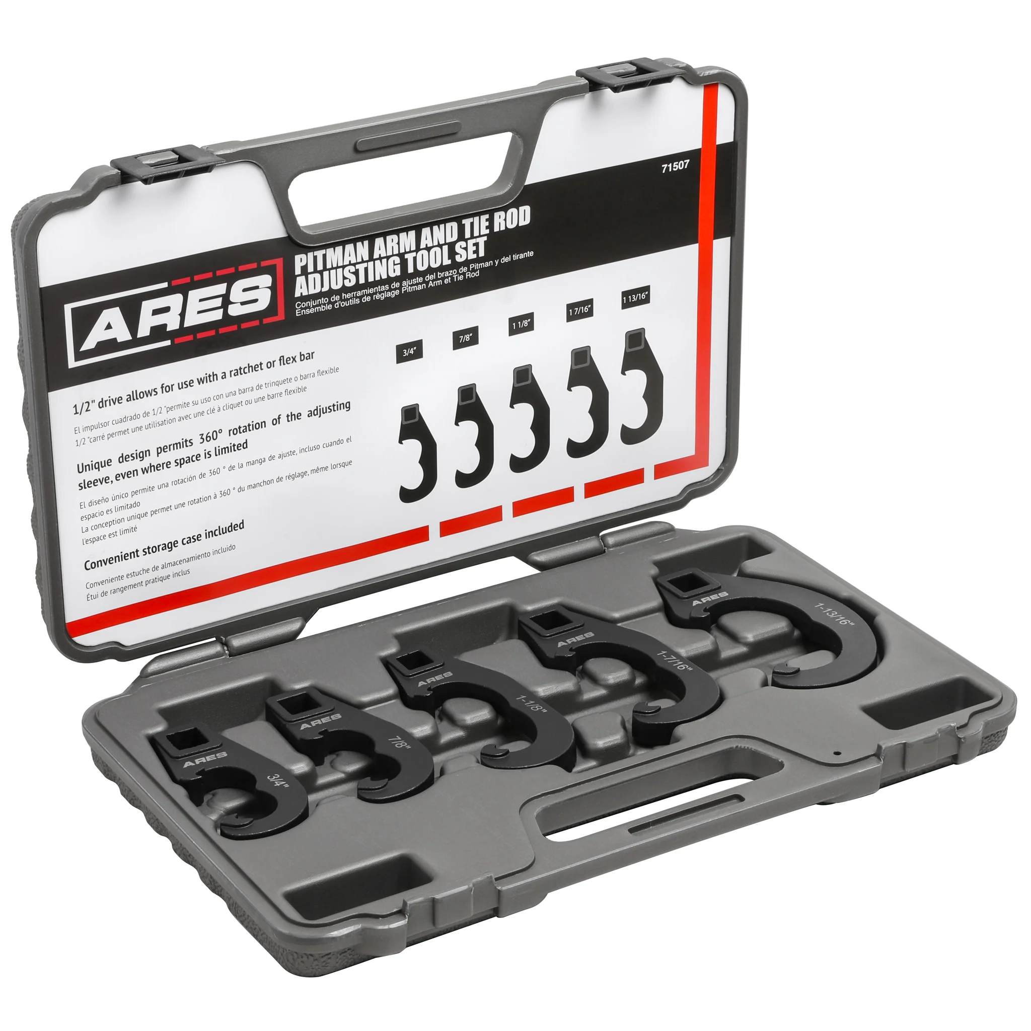 ARES 71507 - Pitman Arm and Tie Rod Adjusting Tool Set - Image 6