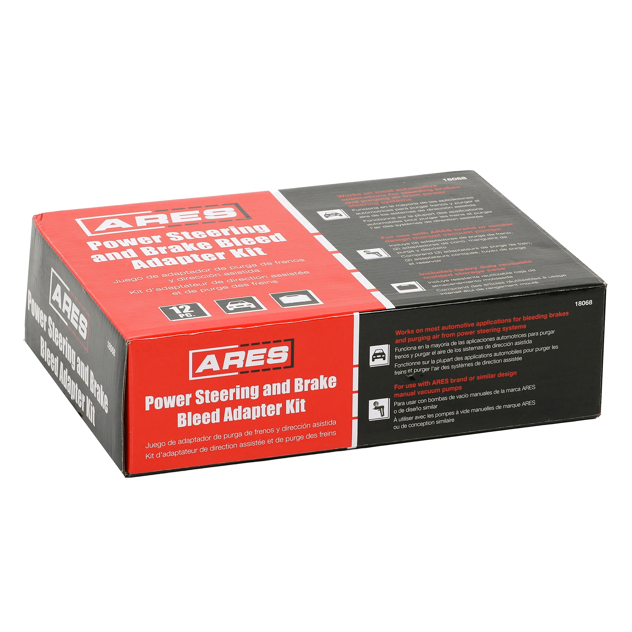 ARES 18068 - Power Steering and Brake Bleed Adapter Kit - Image 9
