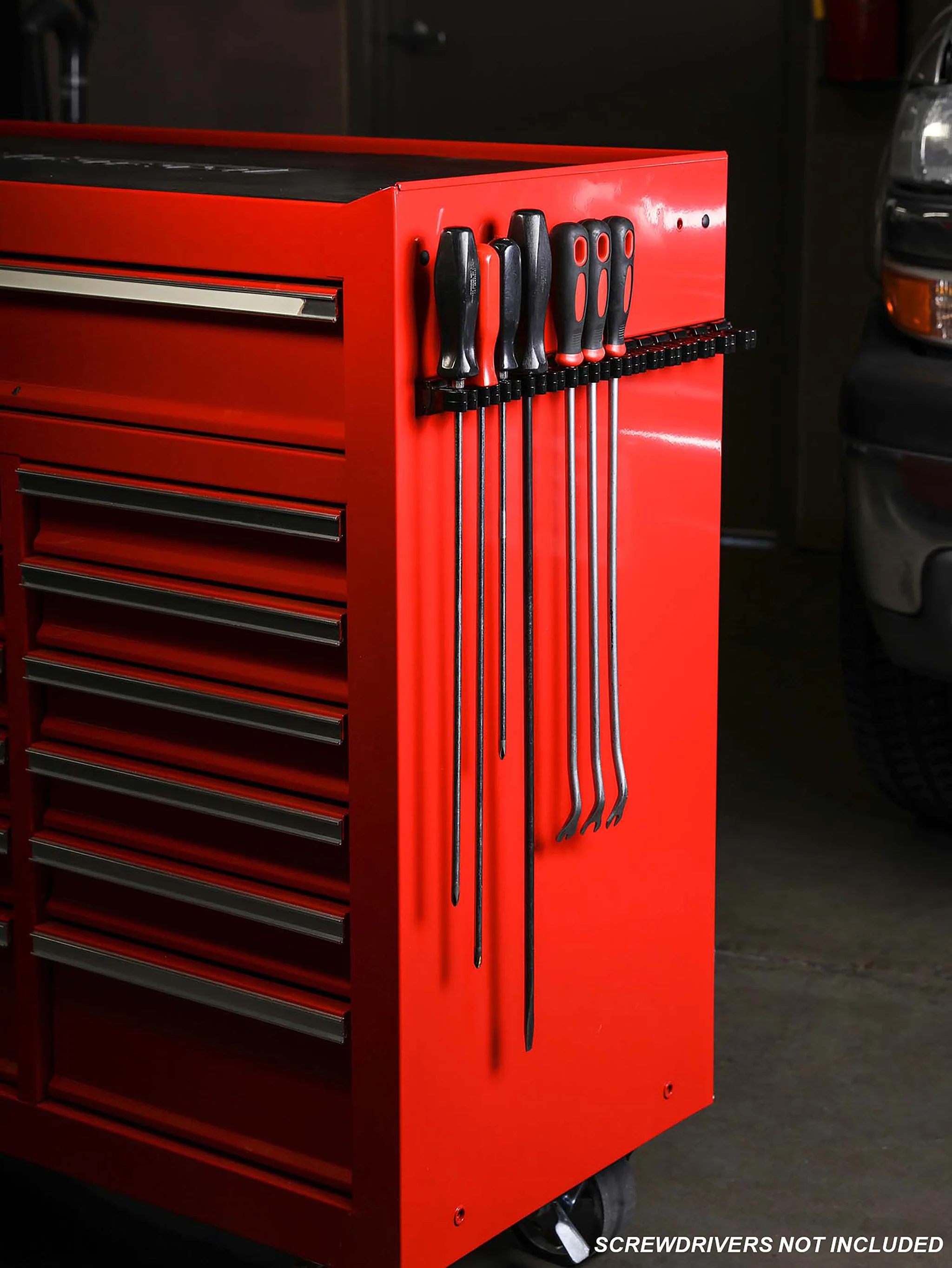 ARES 62025 - Red 16.5-Inch Hand Tool Holder - Image 2