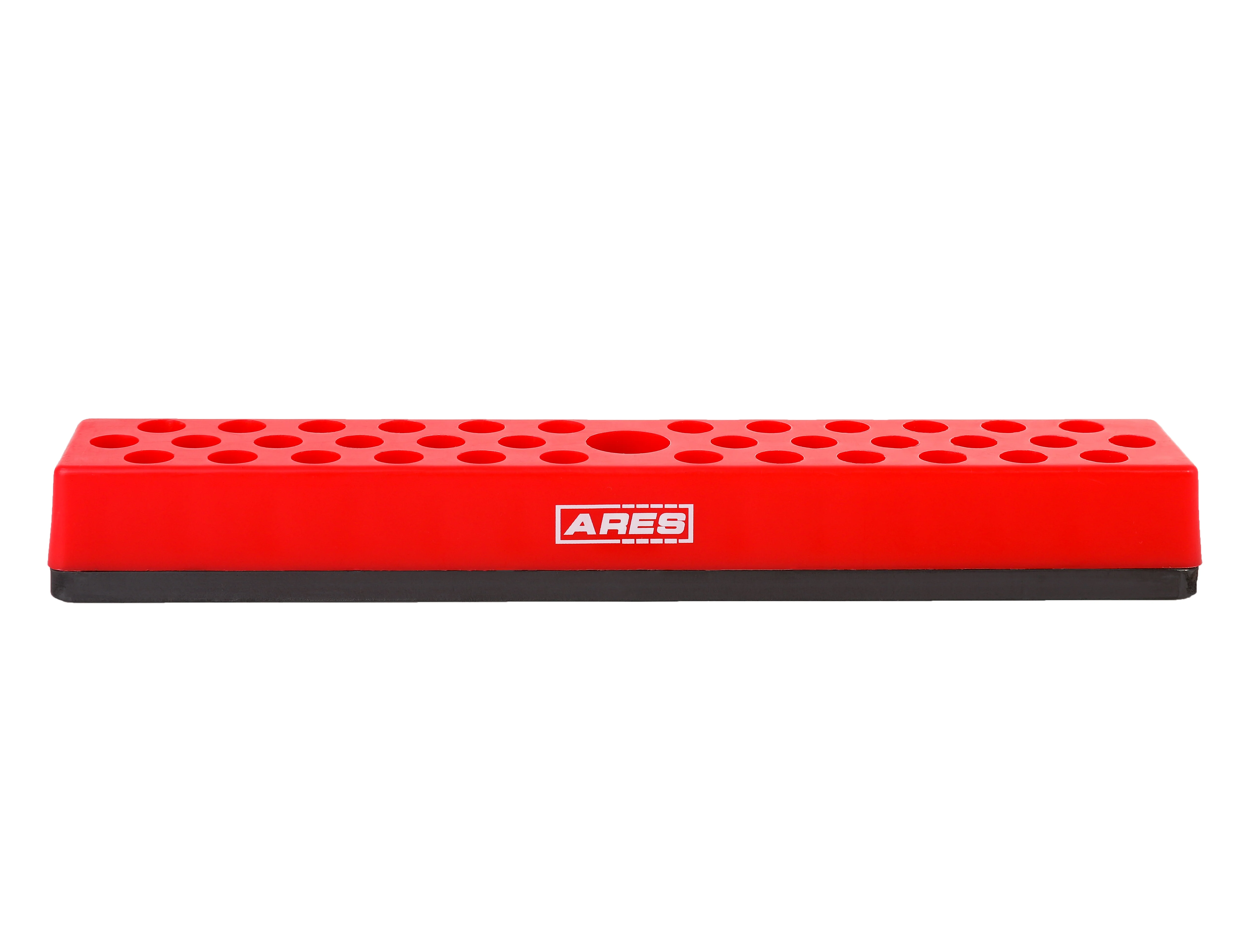 ARES 60011 - Red 37 Hole Hex Bit Organizer with Strong Magnetic Base - Image 6