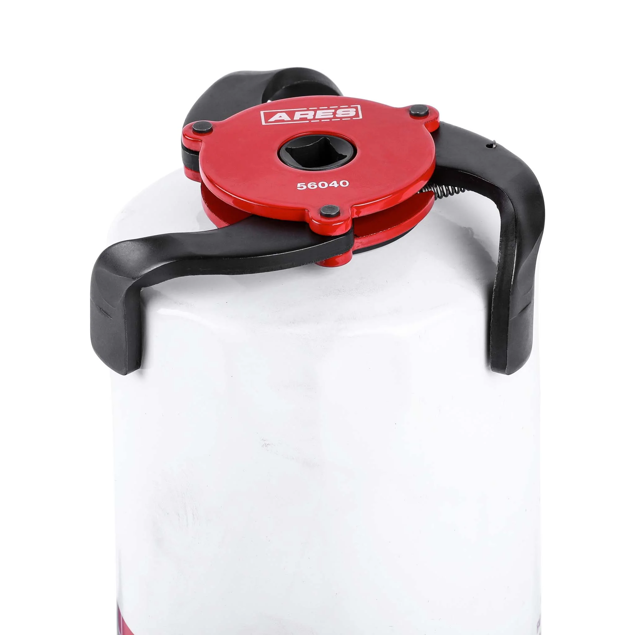 ARES 56040 - Red Adjustable Magnetic 3-Jaw Oil Filter Wrench - Image 4