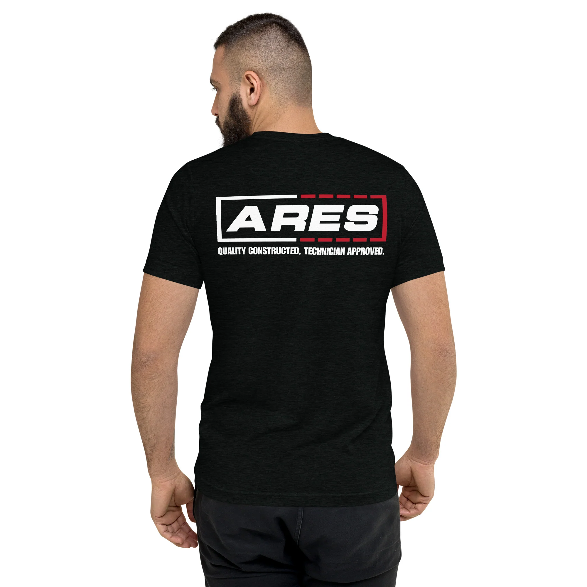 ARES Classic Black Tee - Image 3
