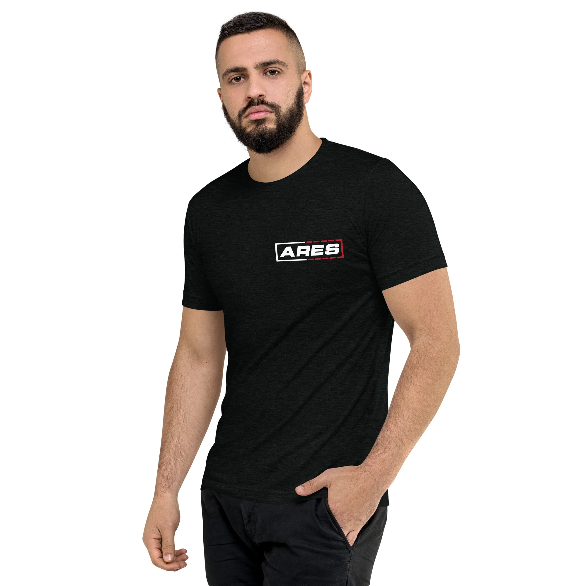 ARES Classic Black Tee - Image 4