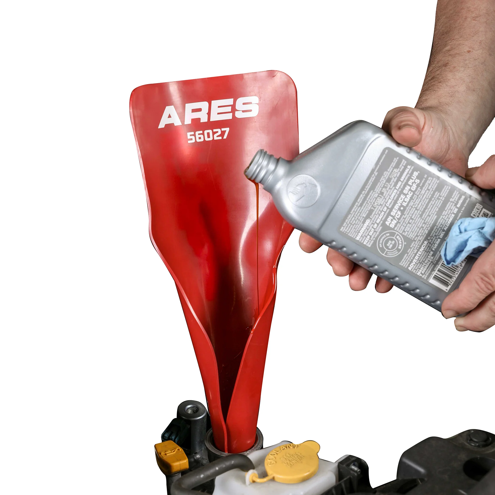 ARES 56027 - Universal Flexible Oil Funnel - Image 4